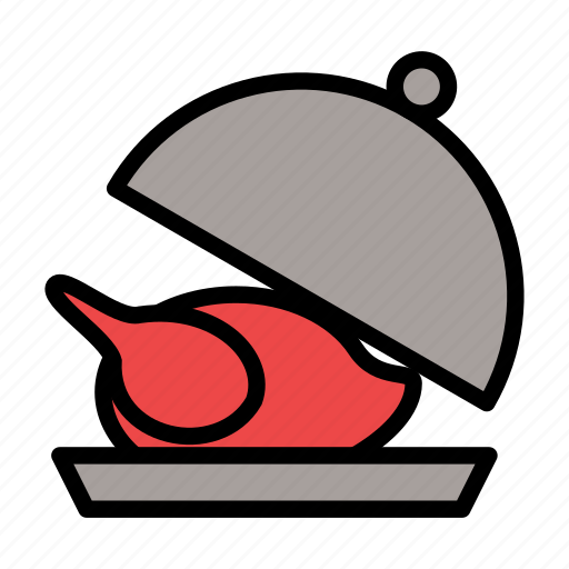 Chicken, chicken roast, hen, roast, roasted chicken icon - Download on Iconfinder