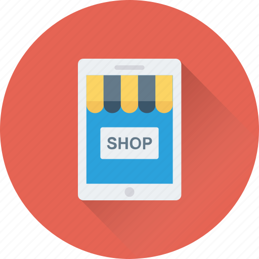 Eshop, food shop, mobile, online order, smartphone icon - Download on Iconfinder