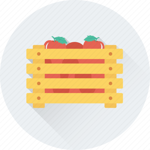 Crate, food, fruits, grocery, supermarket icon - Download on Iconfinder