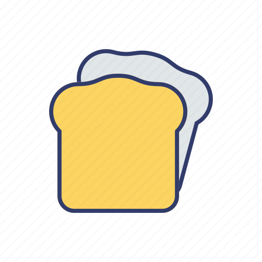 Bread, bakery, breakfast, toast, sandwich, food icon - Download on Iconfinder