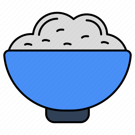 Food bowl, rice bowl, edible, meal, healthy diet icon - Download on Iconfinder