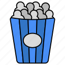 popcorn bucket, edible, eatable, meal, food
