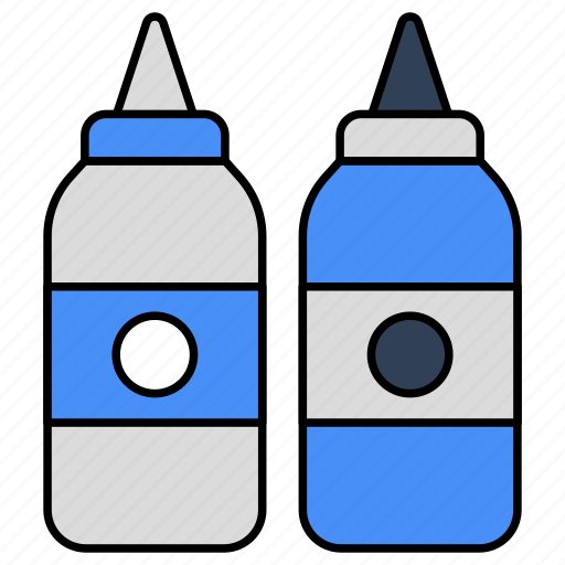Ketchup bottles, sauce bottles, kitchen bottles, spice bottles, ketchup jars icon - Download on Iconfinder