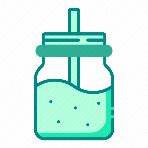 Smoothie, jar, food, beverage, meal, restaurant icon - Download on Iconfinder