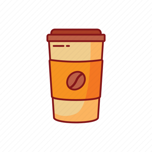 Coffee, cup, foods, hot, line, street icon - Download on Iconfinder