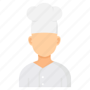cook, waiter, chef, cooking, kitchen, restaurant
