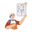 finding location, map, navigation, app, delivery boy 