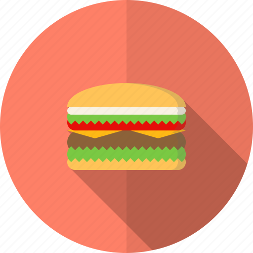 Eat, fastfood, hamburger, junk food, meal, restaurant icon - Download on Iconfinder
