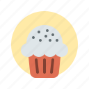 cupcake, cake, sweet, dessert, bakery