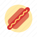 hotdog, sausage, fastfood, snack, food, meal
