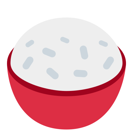 Cooked, rice, ball, lunch, dish, food, emoj icon - Free download