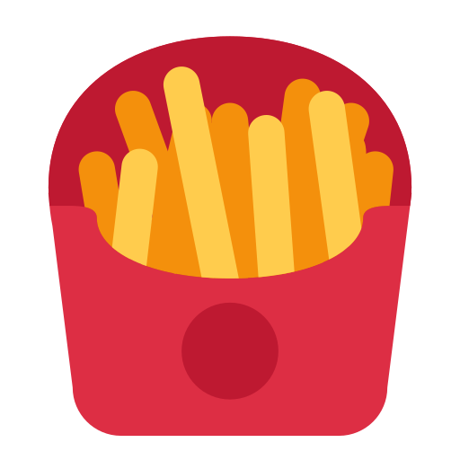 French, fries, fastfood, food, emoj, symbol icon - Free download