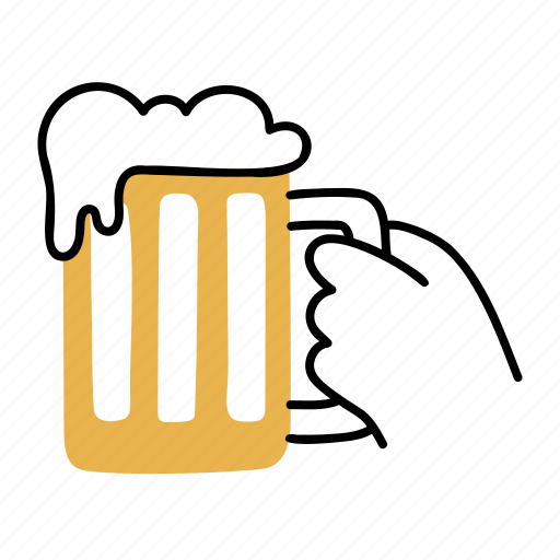 Beer, alcohol, beverage, drink, glass, party, pub icon - Download on Iconfinder