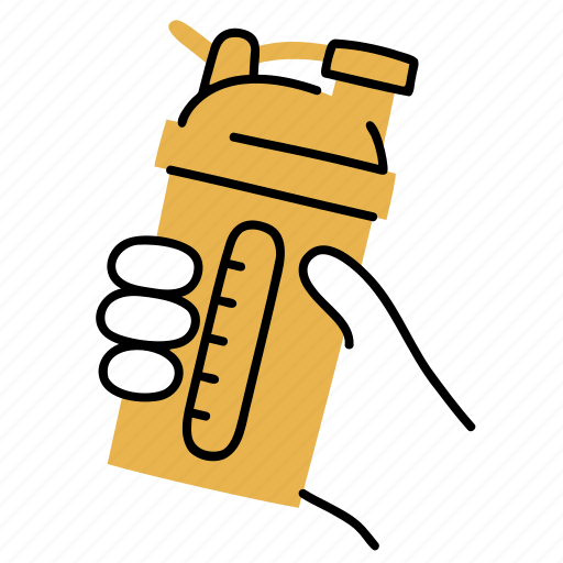 Nutrition, protein, cocktail, shaker, sports, training, whey icon - Download on Iconfinder