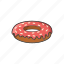 circle, donut, police, sweet 