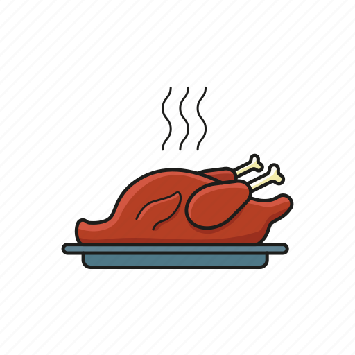 Chicken, food, roast, roast chicken, turkey icon icon - Download on Iconfinder