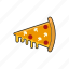 food, junk food, pizza, slice icon 