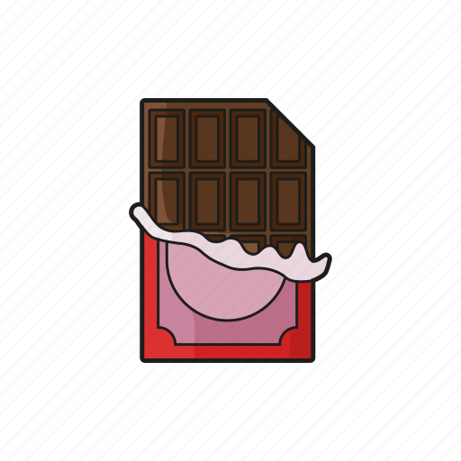 Chocolate, food, snack, sweet icon icon - Download on Iconfinder