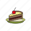 bake, cake, dessert, food, pie icon 