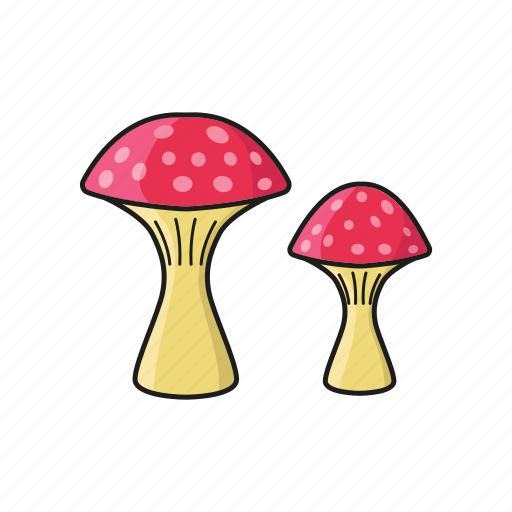 Amanita, cooking, food, mushroom, vegetable icon icon - Download on Iconfinder