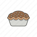 bake, cake, dessert, food, pie icon