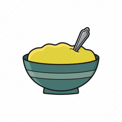 Food, meal, pot, soup, spoon icon icon - Download on Iconfinder