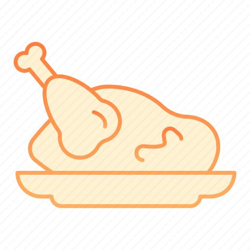 Chicken, turkey, food, cooked, dish, grilled, meal icon - Download on Iconfinder