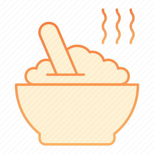 Porridge, bowl, breakfast, eating, food, healthy, nutrition icon - Download on Iconfinder