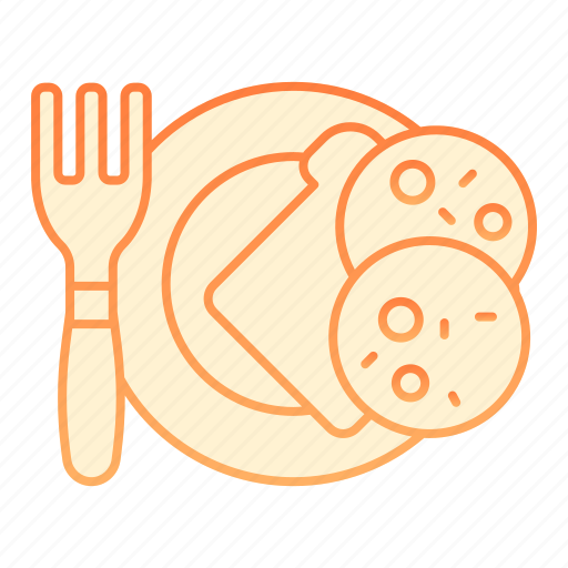 Sandwich, plate, bread, food, snack, breakfast, cheese icon - Download on Iconfinder