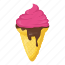 dessert, ice cone, ice cream, ice cream cone, sweet