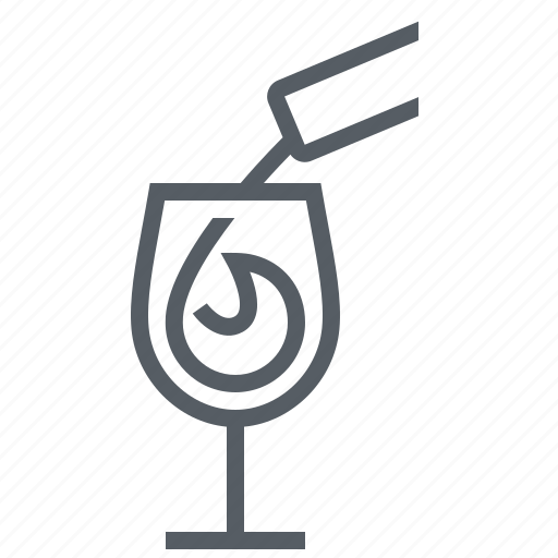 Bottle, drink, glass, pouring, wine icon - Download on Iconfinder