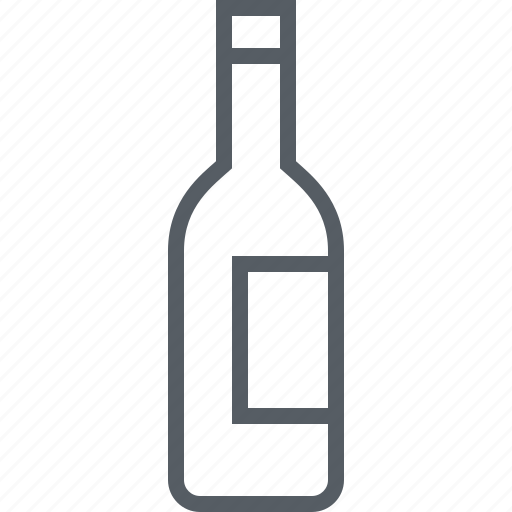 Bottle, drink, red, rose, white, wine icon - Download on Iconfinder