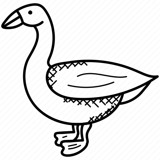 Animal, goose, mallard duck, poultry, wildlife icon - Download on Iconfinder