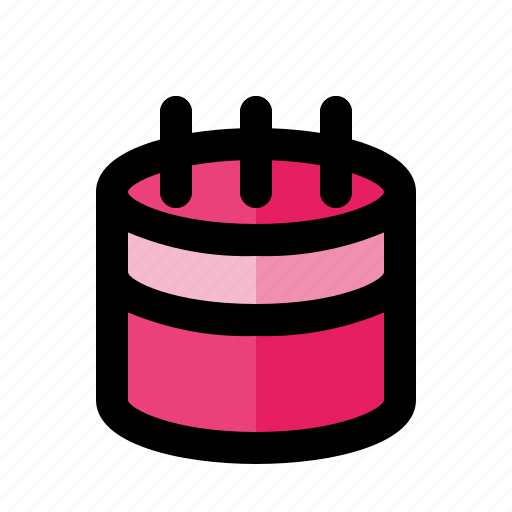 Birthday cake, birthday, cake, food icon - Download on Iconfinder