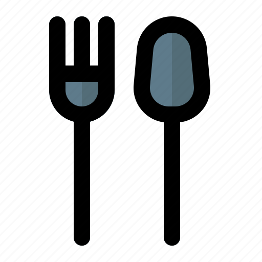 Cutlery, fork, spoon, restaurant icon - Download on Iconfinder