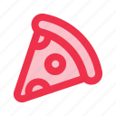 pizza, slice, fast, food, italian, and, restaurant
