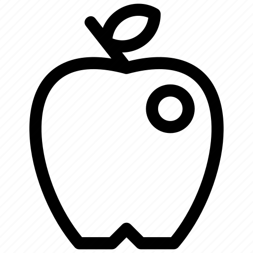 Apple, fruit, food, nature, ripe, vegetarian icon - Download on Iconfinder