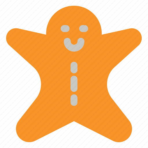 1, gingerbread, cookie, biscuit, bakery, dessert icon - Download on Iconfinder