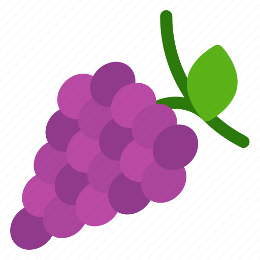 1, grapes, fruit, food, grape, berry icon - Download on Iconfinder