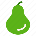 1, pear, fruit, food, healthy, green