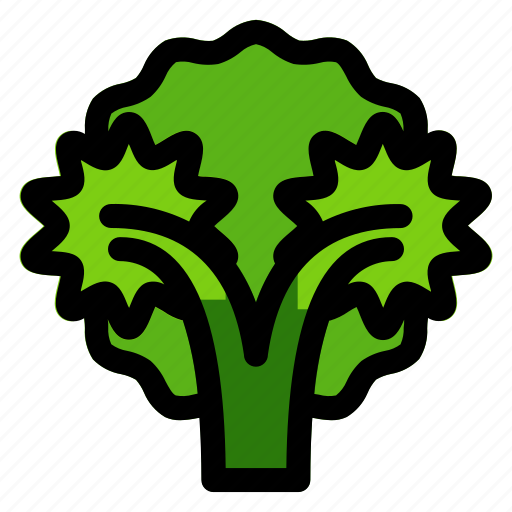 1, broccoli, vegetable, food, organis icon - Download on Iconfinder