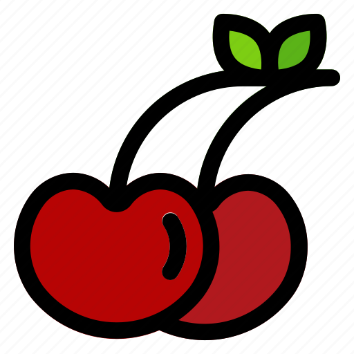 1, cherries, fruit, cherry, fruits, sweet icon - Download on Iconfinder
