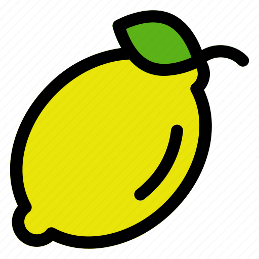 1, lemon, fruit, food, vitamin, lime icon - Download on Iconfinder