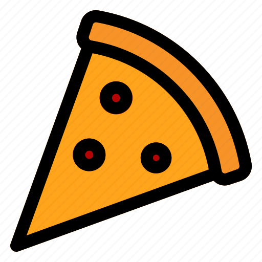 Pizza, slice, food, fast icon - Download on Iconfinder