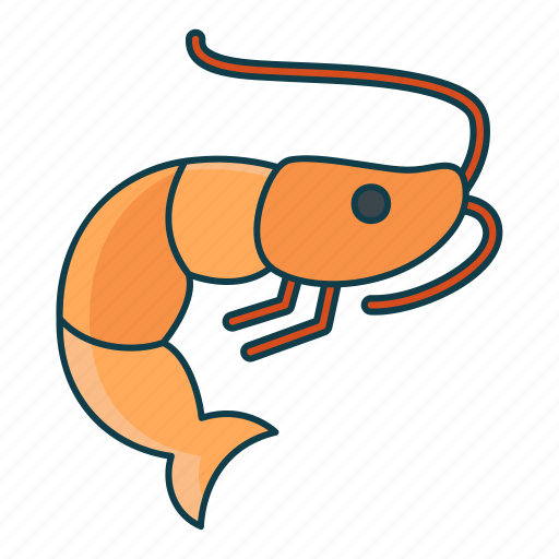 Food, nutrition, shrimp, restaurant, sea icon - Download on Iconfinder