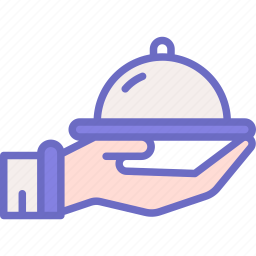 Waiter, restaurant, service, catering, cafe icon - Download on Iconfinder
