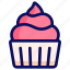 cupcakes, dessert, sweet, muffin 