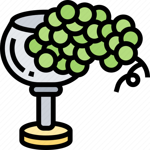 Wine, glass, grape, drink, bar icon - Download on Iconfinder