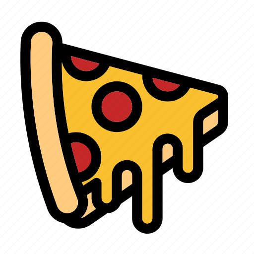 Cheese, dinner, foood, italian, mozzarella, pizza, slice icon - Download on Iconfinder