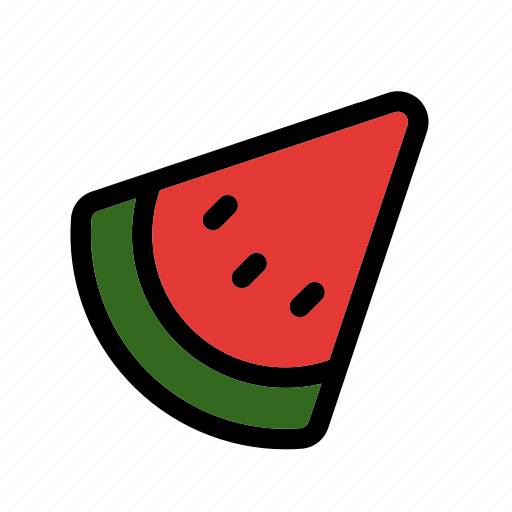 Color, foood, fruit, melon, sweet, water, watermelon icon - Download on Iconfinder